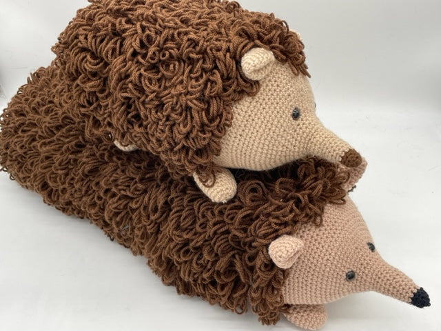 Crochet Hedgehog Bolster Pillow Pattern