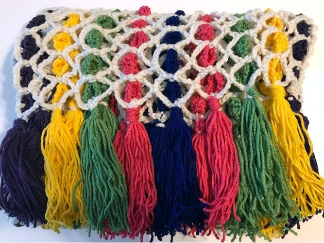 Candy Scarf Crochet Pattern