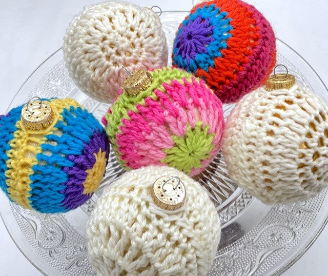 Crochet Ornaments by Sharpin Designs