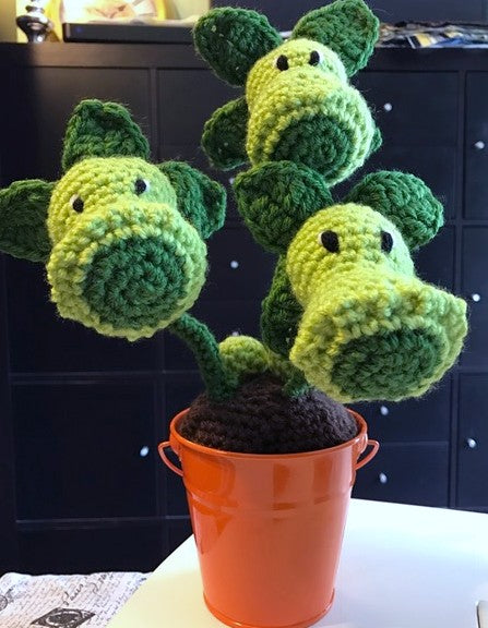 Plant Creature crocheted by Sharpin Designs