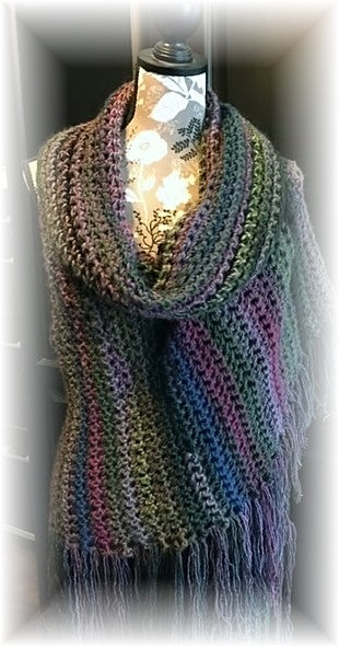 Asymmetrical Crochet Vest Pattern by Sharpin Designs