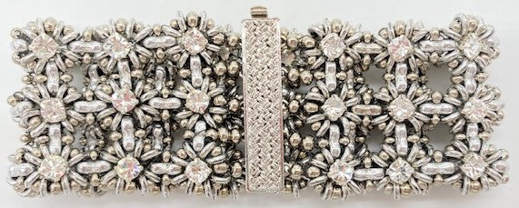 Triple Crown Bracelet beaded by Sharpin Designs
