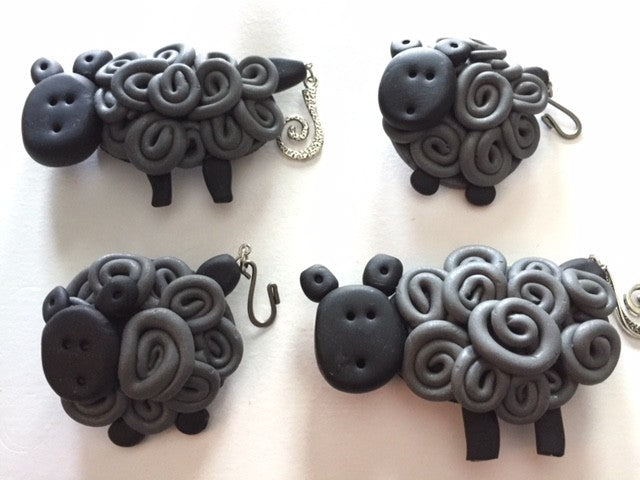 Sharpin Designs Portuguese Knitting Pins Sheep