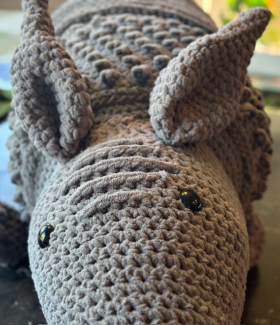 Giant Armadillo Amigurumi Toy Pattern