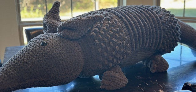 Giant Armadillo Hedgehog Amigurumi Toy Pattern