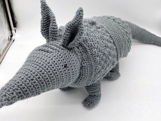 KIT: Armadillo Bolster Pillow Crochet Kit