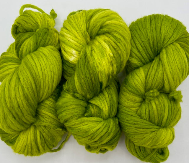 Friday Night Fibers Super Bulky Chartreuse