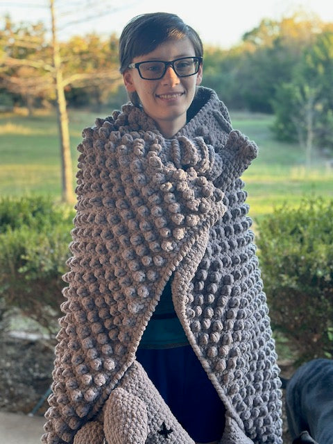 Armadillo Blanket Crochet Pattern