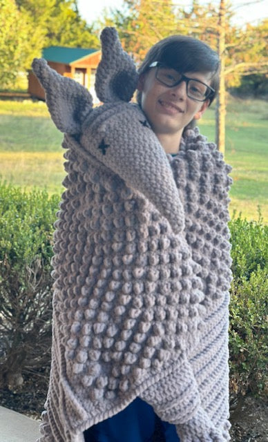 Armadillo Blanket Crochet Pattern