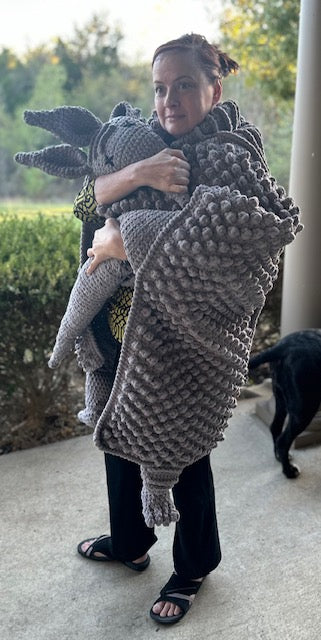 Armadillo Blanket Crochet Pattern