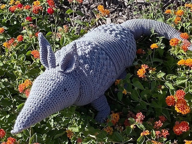 KIT: Armadillo Bolster Pillow Crochet Kit