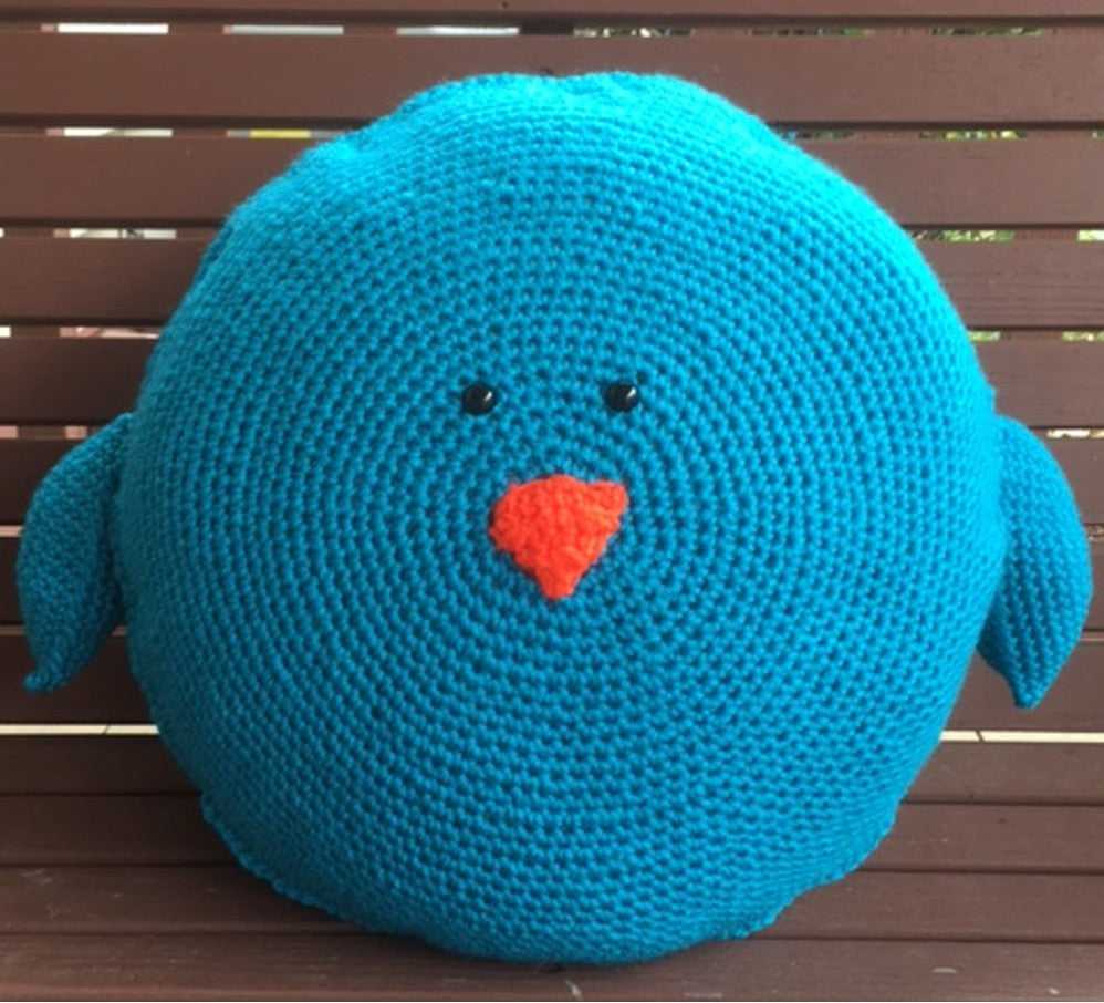 Crochet Bird Pillow Pattern