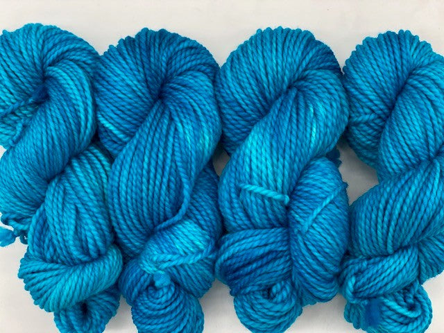 Friday Night Fibers Blue Curraco by Sharpin Designs