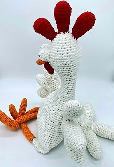 Bird Buddy Chicken Crochet Amigurumi Pattern