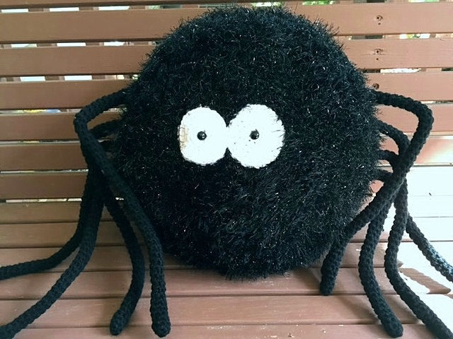 Crochet Spider Pillow Pattern