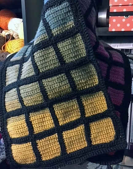 Windows Scarf Pattern – Sharpin Designs