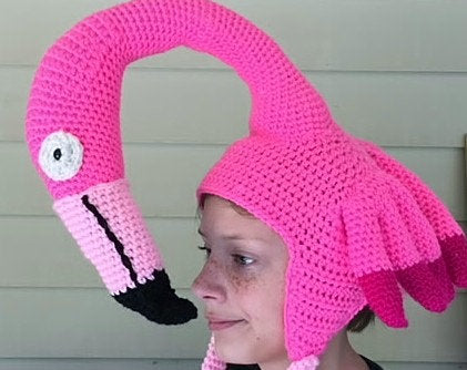 Birdbrain Flamingo Hat: Crochet Flamingo Hat Pattern
