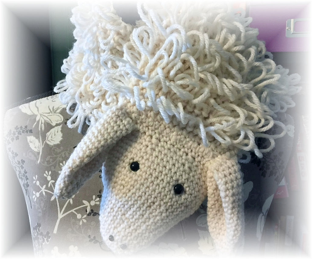 Sheep Scarf Crochet Pattern