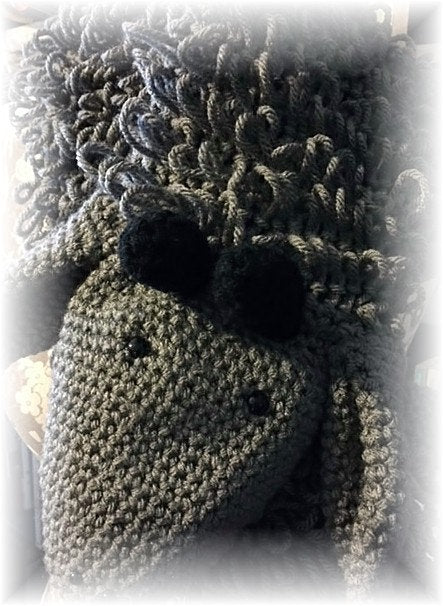 Goat Scarf Crochet Pattern