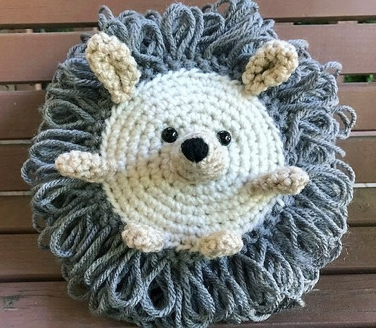 Crochet Hedgehog Amigurumi Toy Pattern