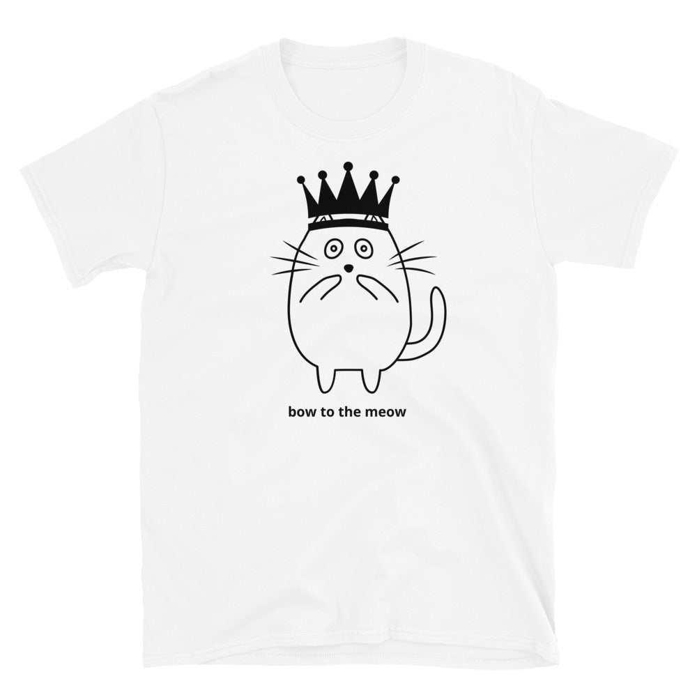 Bow to the Meow Short-Sleeve Unisex T-Shirt